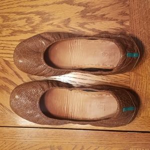 Tieks Sienna Brown Crocs Size 9